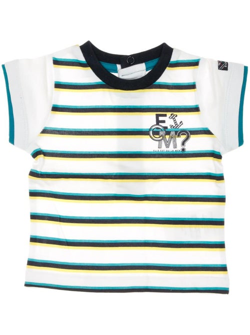 Camiseta de Rayas para Niño - Kiabi Camiseta de Rayas para Niño - Kiabi
