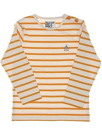 Camiseta de Rayas para Niños