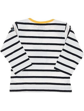 Camiseta de rayas para niños