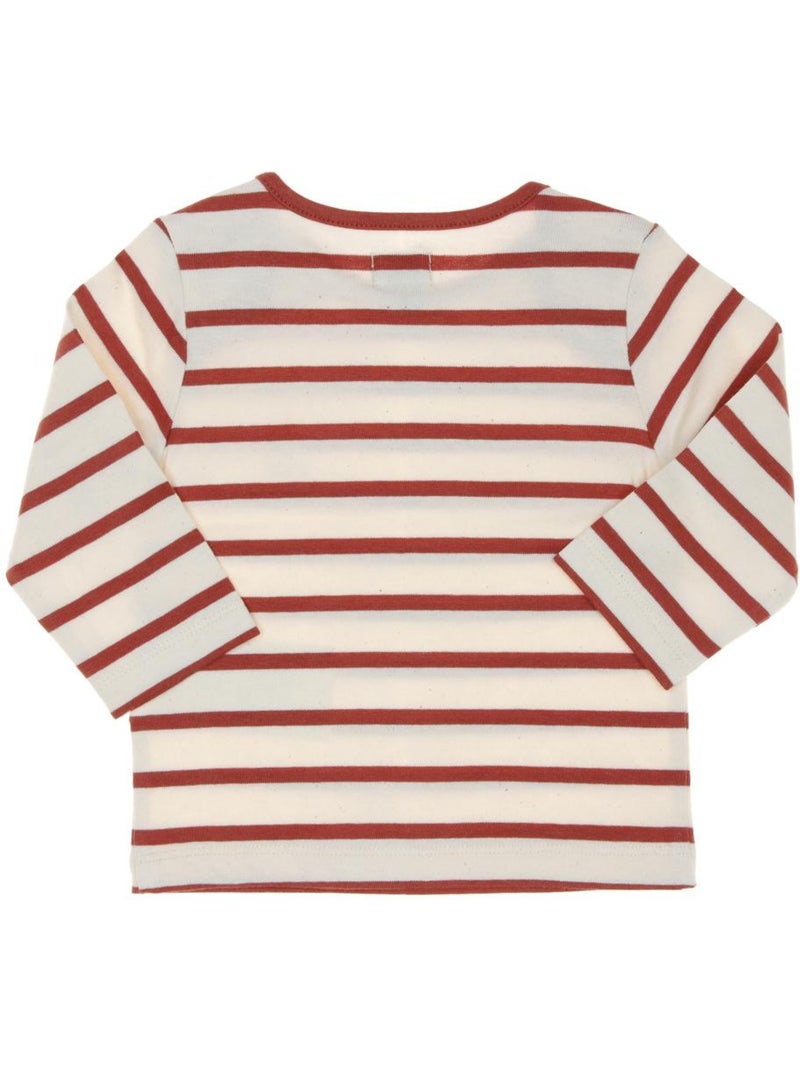 Camiseta de rayas para niños Loris Rosa - Kiabi