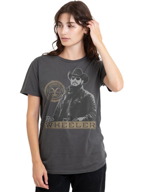 Camiseta de rip wheeler para adultos unisex - yellowstone - Kiabi