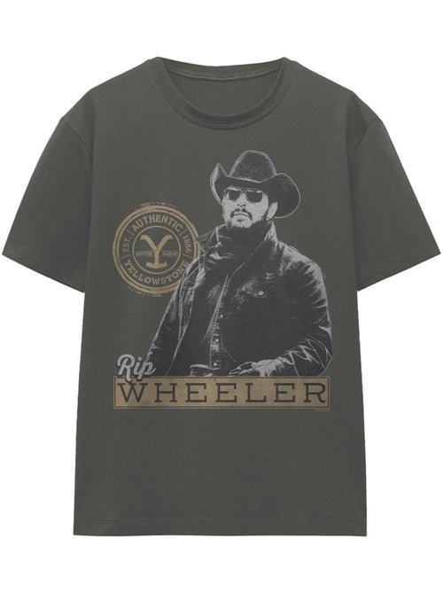Camiseta de rip wheeler para adultos unisex - yellowstone - Kiabi