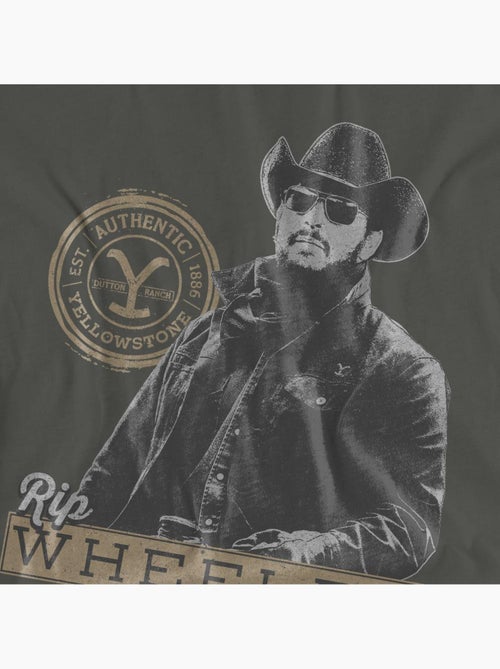 Camiseta de rip wheeler para adultos unisex - yellowstone - Kiabi