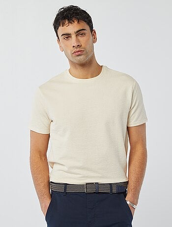 Camiseta de seersucker