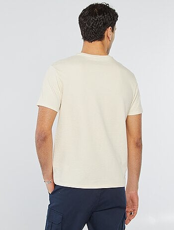 Camiseta de seersucker