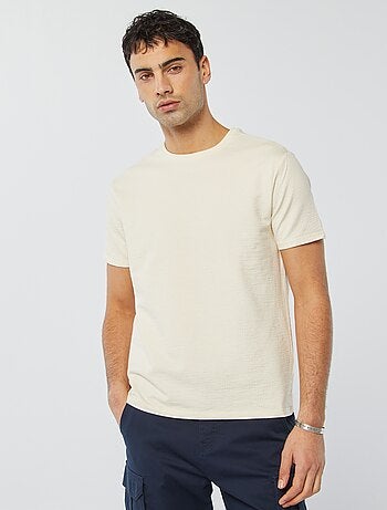 Camiseta de seersucker