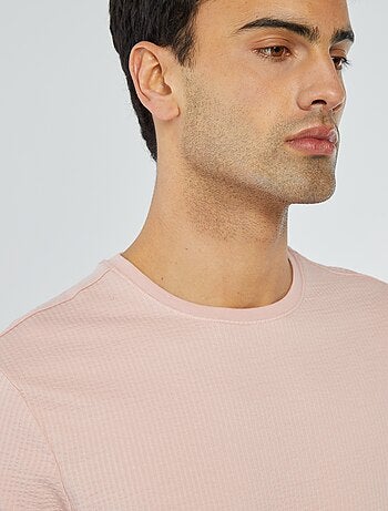 Camiseta de seersucker