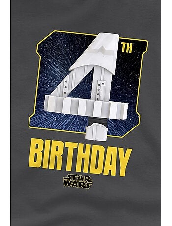 Camiseta de stormsoldado imperial espacial 4º cumpleaños para niños/niñas - star wars