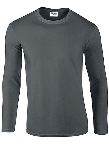 Camiseta de suave al tacto de manga larga para adultos unisex - gildan