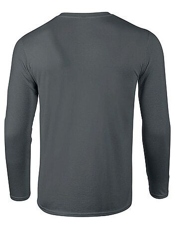 Camiseta de suave al tacto de manga larga para adultos unisex - gildan