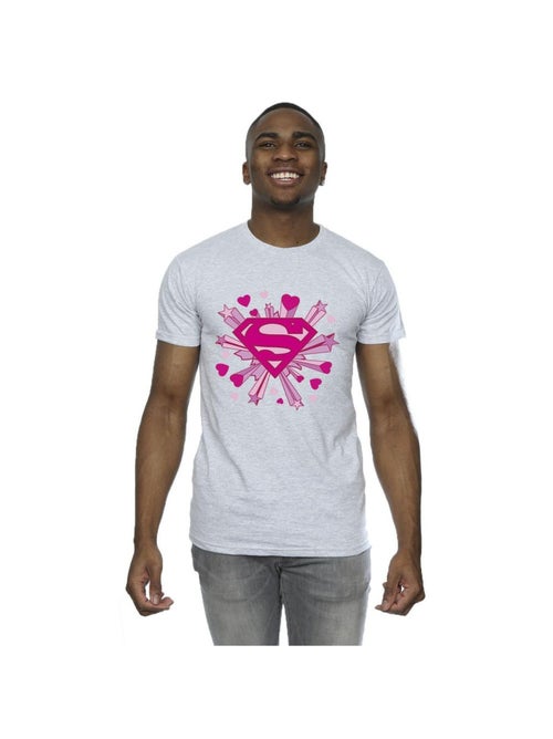 Camiseta de superman estrellas y corazones para hombre - dc comics - Kiabi Camiseta de superman estrellas y corazones para hombre - dc comics - Kiabi