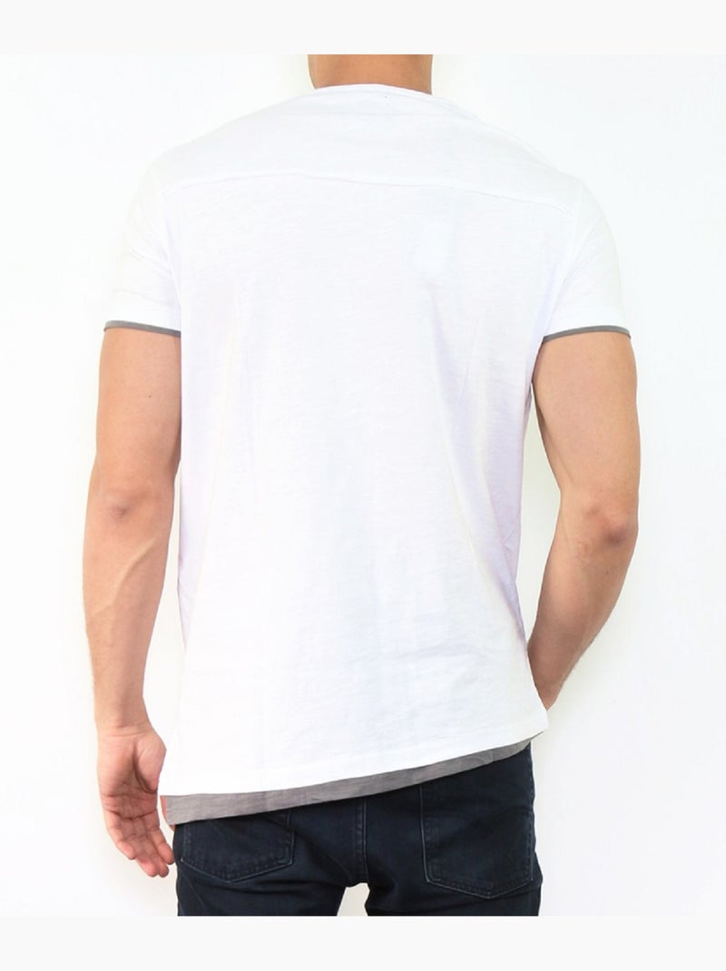 Camiseta de tamaño grande Blanco - Kiabi