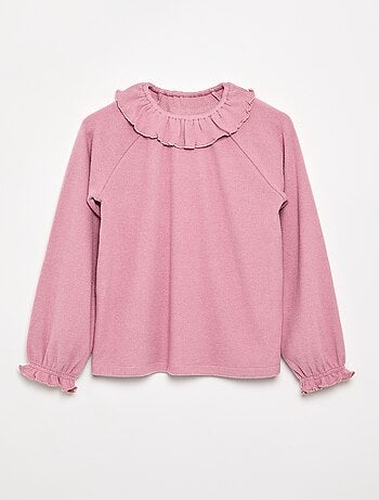 Camiseta de tejido doudou - colección fácil de poner