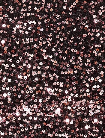 Camiseta de terciopelo con lentejuelas