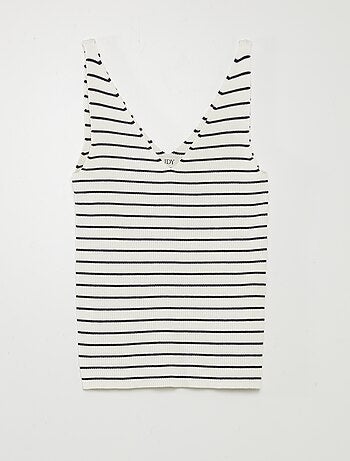 Camiseta de tirantes a rayas 'JDY'