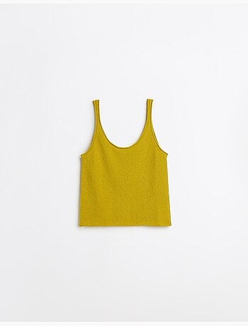 Camiseta de tirantes acanalada, MO Fashion