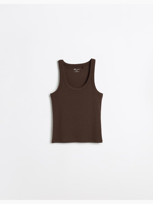 Camiseta de tirantes acanalada, mo fashion - Kiabi