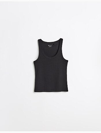 Camiseta de tirantes acanalada, MO Fashion