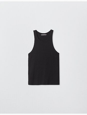 Camiseta de tirantes acanalada, MO Fashion