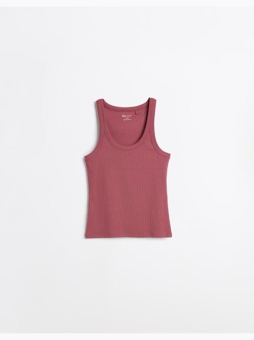Camiseta de tirantes acanalada, MO Fashion - Kiabi