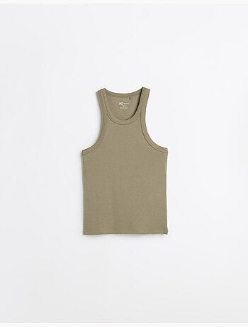 Camiseta de tirantes acanalada, MO Fashion