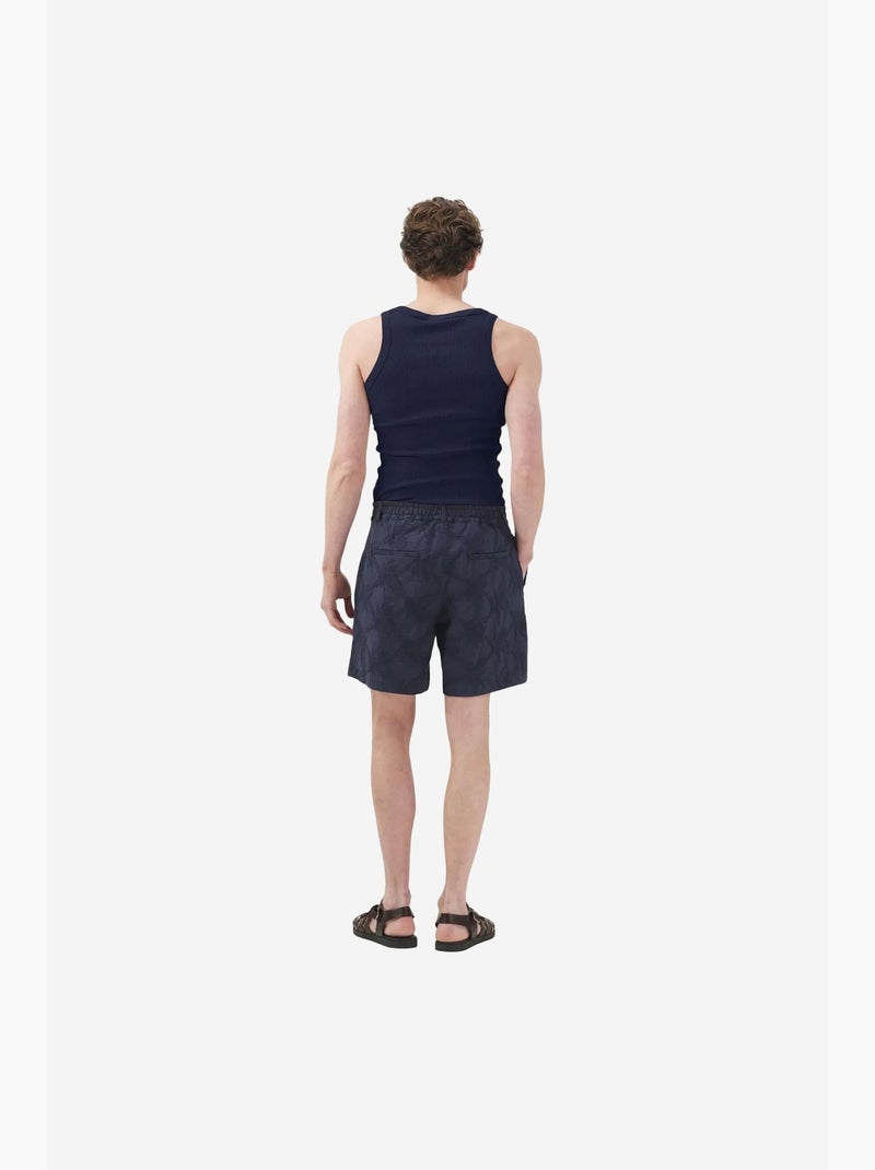 Camiseta de tirantes algodón giesto Azul marino - Kiabi