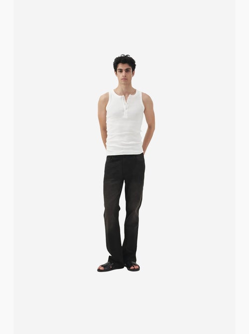 Camiseta de tirantes algodón giesto - Kiabi Camiseta de tirantes algodón giesto - Kiabi