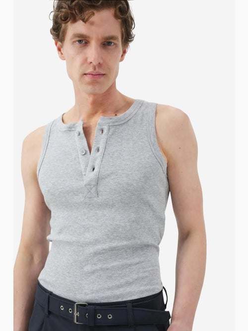 Camiseta de tirantes algodón giesto - Kiabi Camiseta de tirantes algodón giesto - Kiabi
