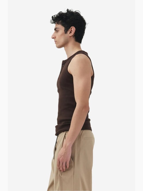 Camiseta de tirantes algodón giesto - Kiabi Camiseta de tirantes algodón giesto - Kiabi