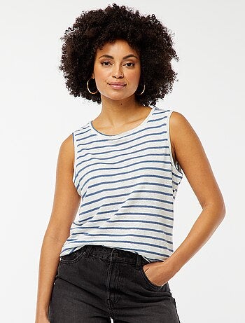 Camiseta de tirantes anchos