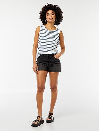 Camiseta de tirantes anchos