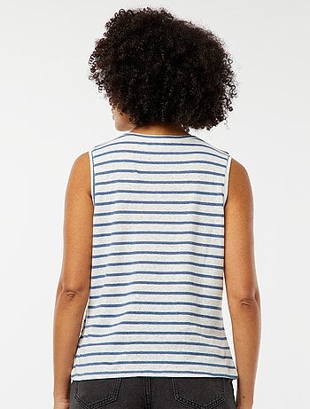 Camiseta de tirantes anchos