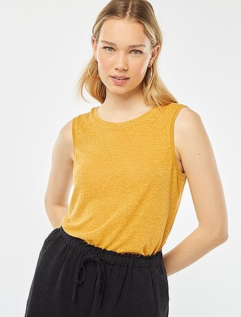 Camiseta de tirantes anchos