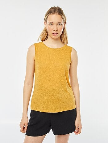 Camiseta de tirantes anchos