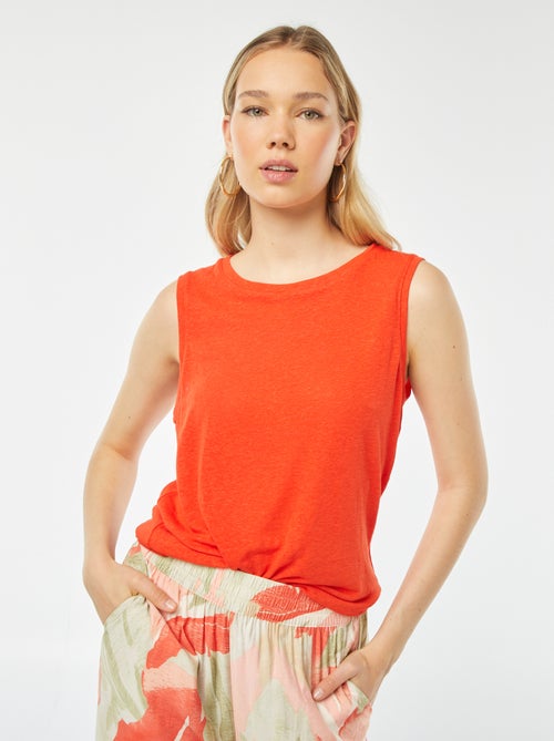 Camiseta de tirantes anchos - Kiabi