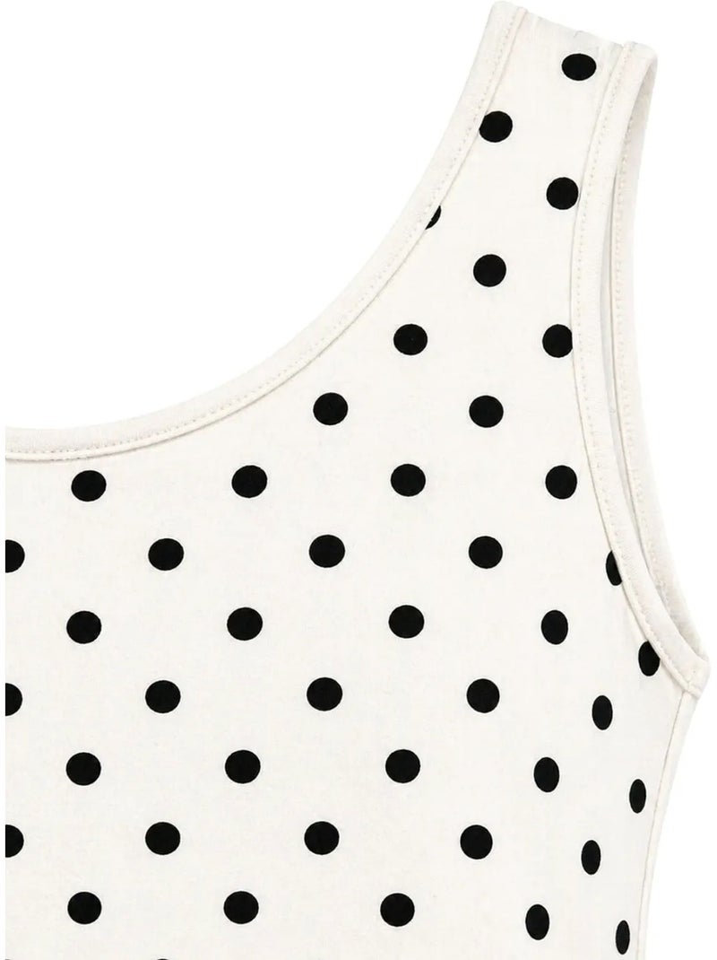 Camiseta de tirantes casual con escote en u en mezcla de algodón mixray Multicolor - Kiabi