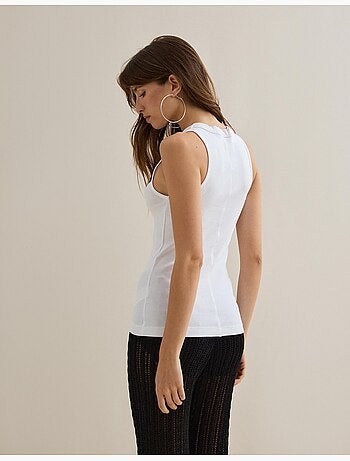 Camiseta de tirantes con modal, MO Fashion