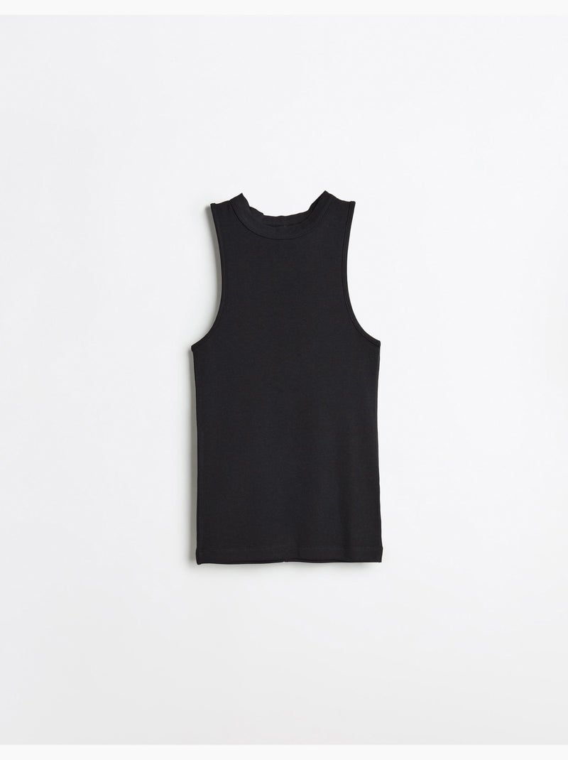 Camiseta de tirantes con modal, MO Fashion Negro - Kiabi