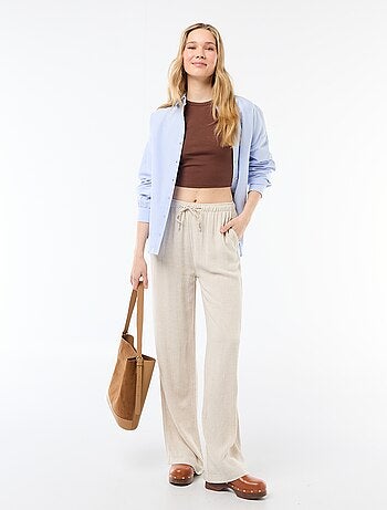 Camiseta de tirantes con sisas americanas