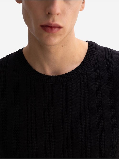 Camiseta de tirantes cuello redondo canalé giesto - Kiabi Camiseta de tirantes cuello redondo canalé giesto - Kiabi