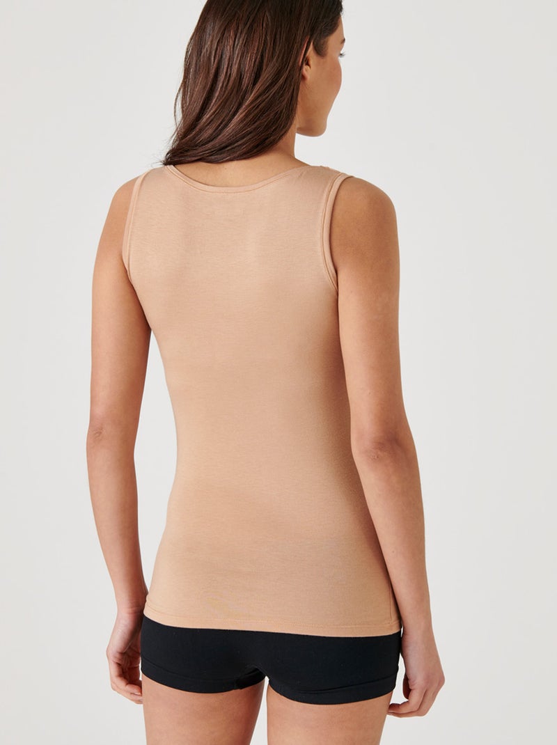 Camiseta de tirantes 'Damart' Thermolactyl Grado 2 BEIGE - Kiabi