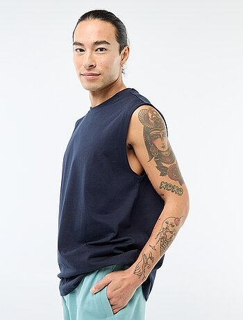 Camiseta de tirantes de algodón