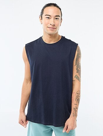 Camiseta de tirantes de algodón