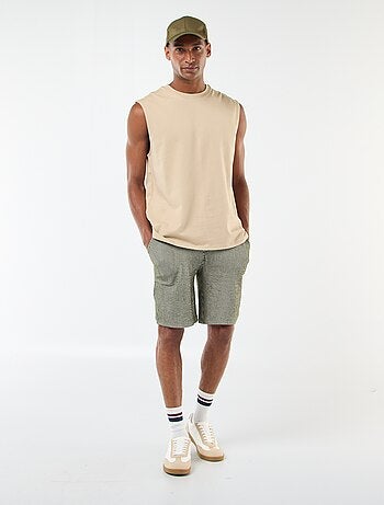 Camiseta de tirantes de algodón