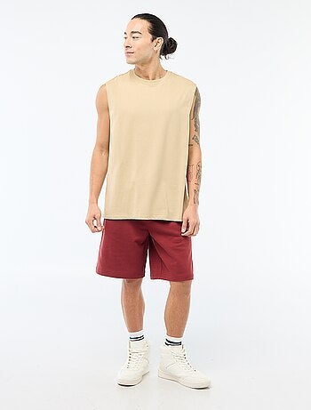 Camiseta de tirantes de algodón