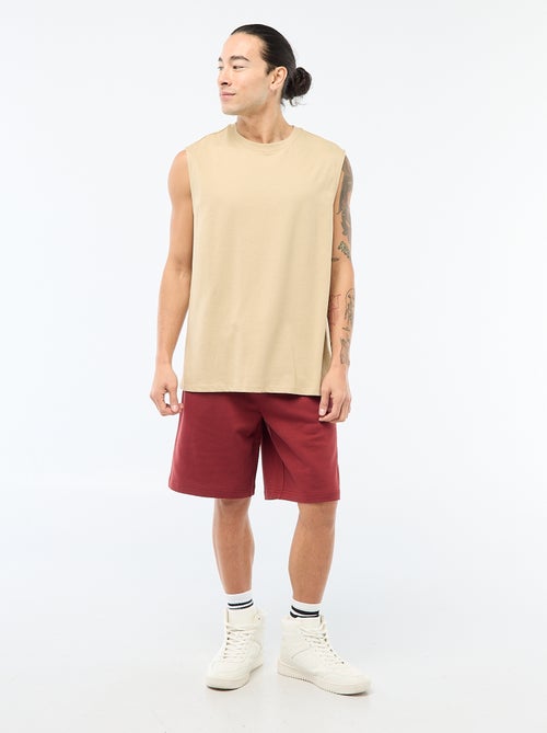 Camiseta de tirantes de algodón - Kiabi