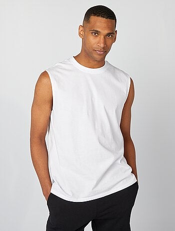 Camiseta de tirantes de algodón