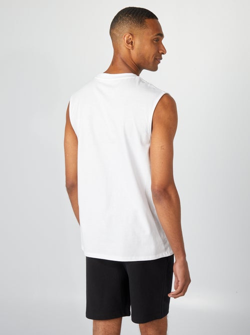 Camiseta de tirantes de algodón - Kiabi