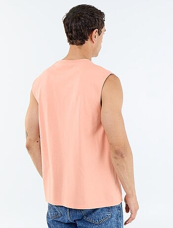 Camiseta de tirantes de algodón