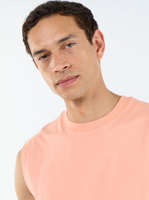 Camiseta de tirantes de algodón - Kiabi Camiseta de tirantes de algodón - Kiabi